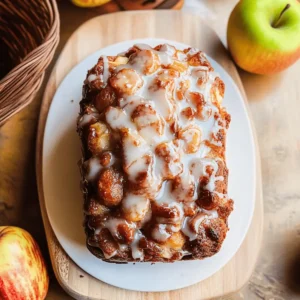 Amish Apple Fritter Bread