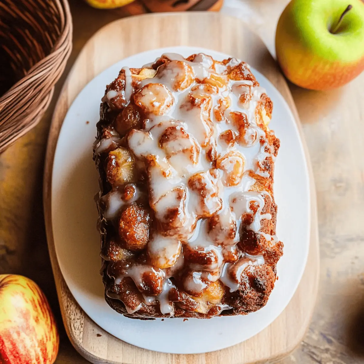 Amish Apple Fritter Bread