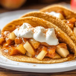 Apple Pie Tacos