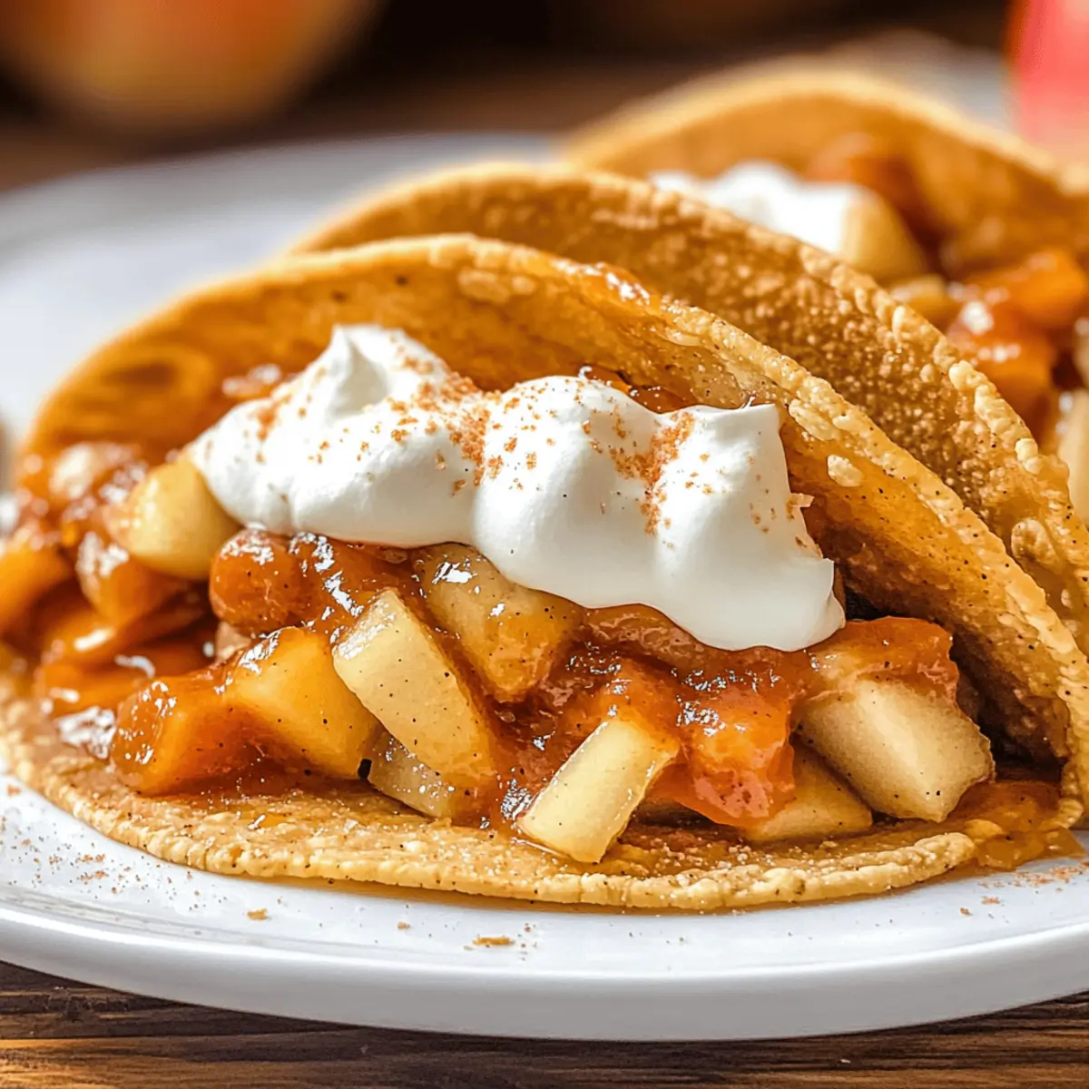 Apple Pie Tacos