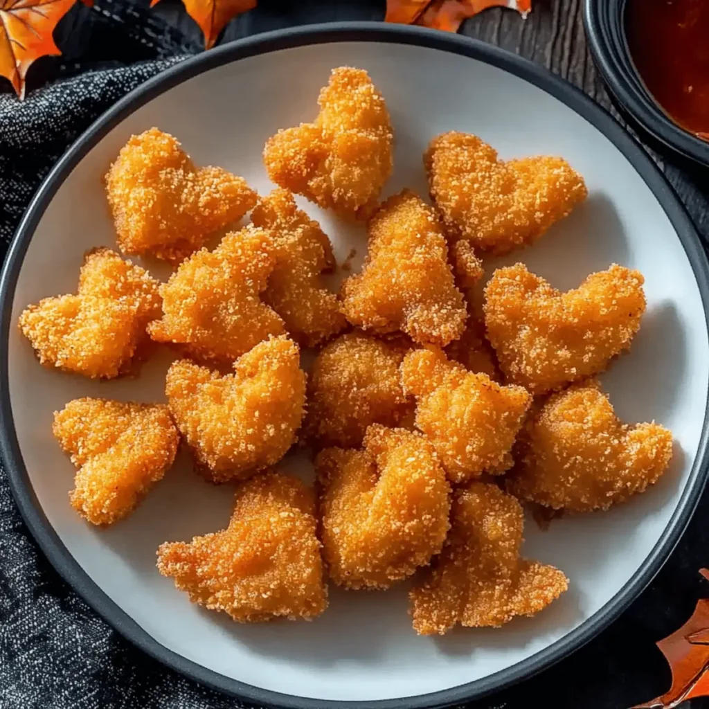 Bat-Shaped Chicken Nuggets