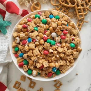 Christmas Crack Chex Mix