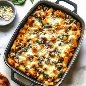 Pasta Bake with Pumpkin Tomato Sauce