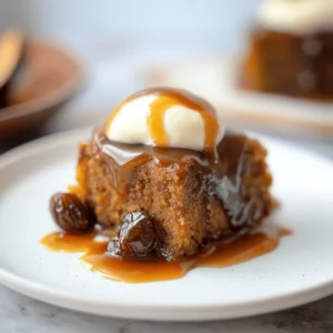 Pumpkin Chai Sticky Toffee Pudding