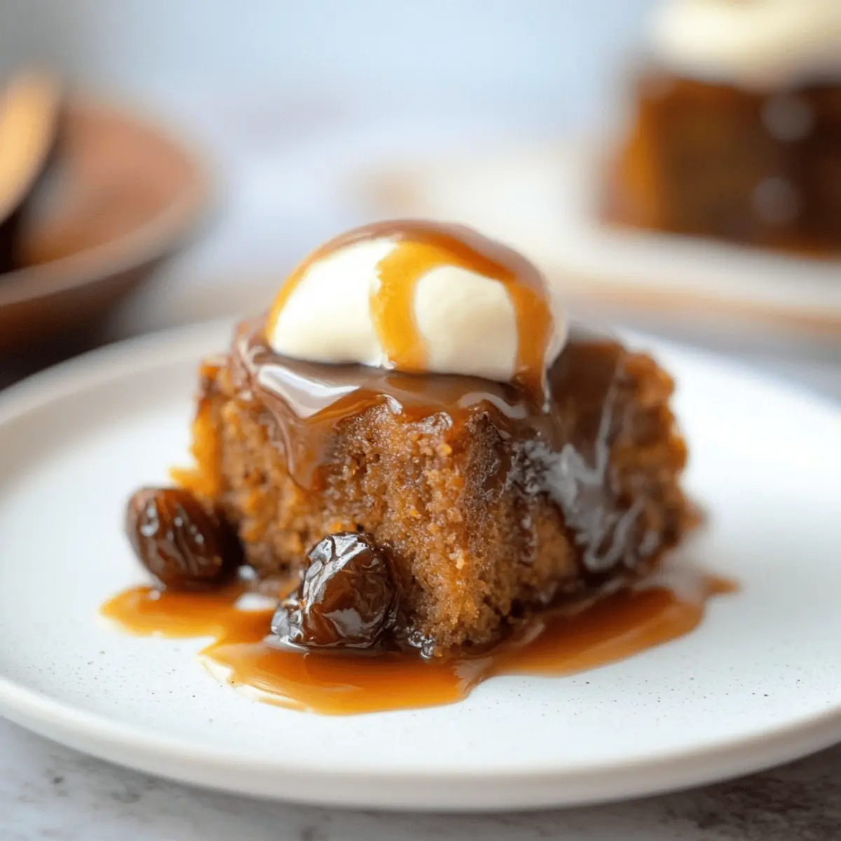 Pumpkin Chai Sticky Toffee Pudding