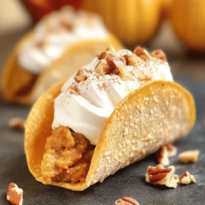 Pumpkin Pie Tacos