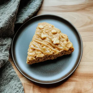 Pumpkin Scones with Maple Brown