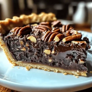 Texas Chocolate Pecan Pie