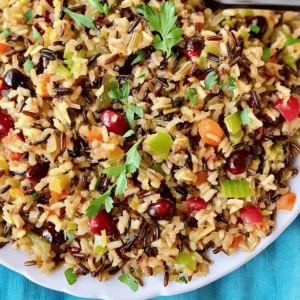 Thanksgiving Wild Rice Pilaf