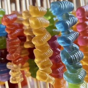 halloween candy skewers