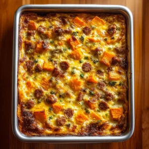 Sweet Potato Egg Casserole