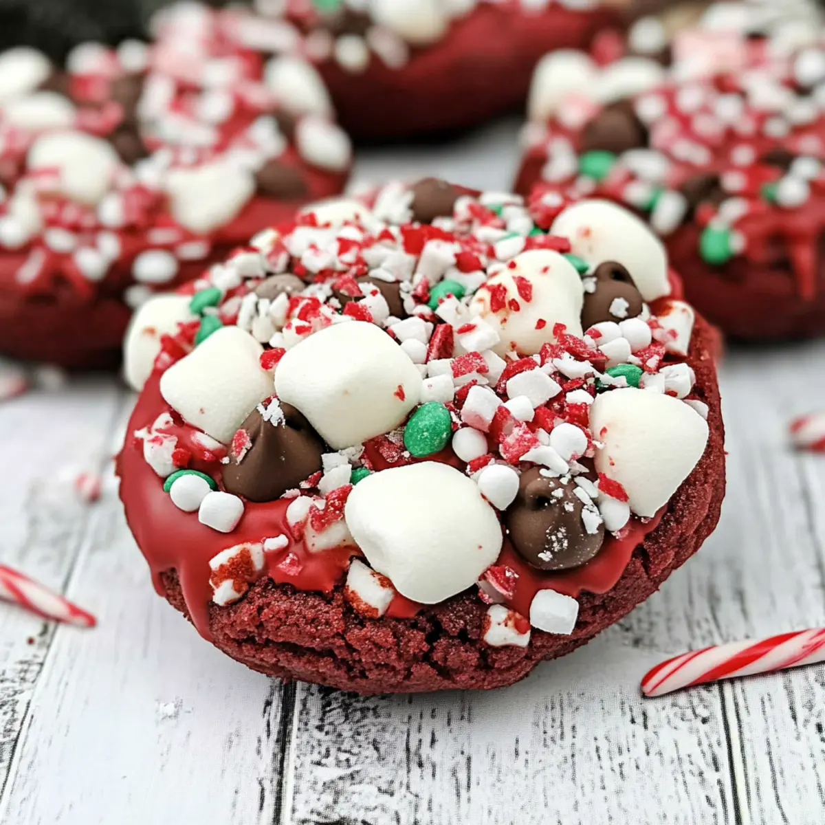Santa’s Cookies (Red Velvet Christmas Cookies)