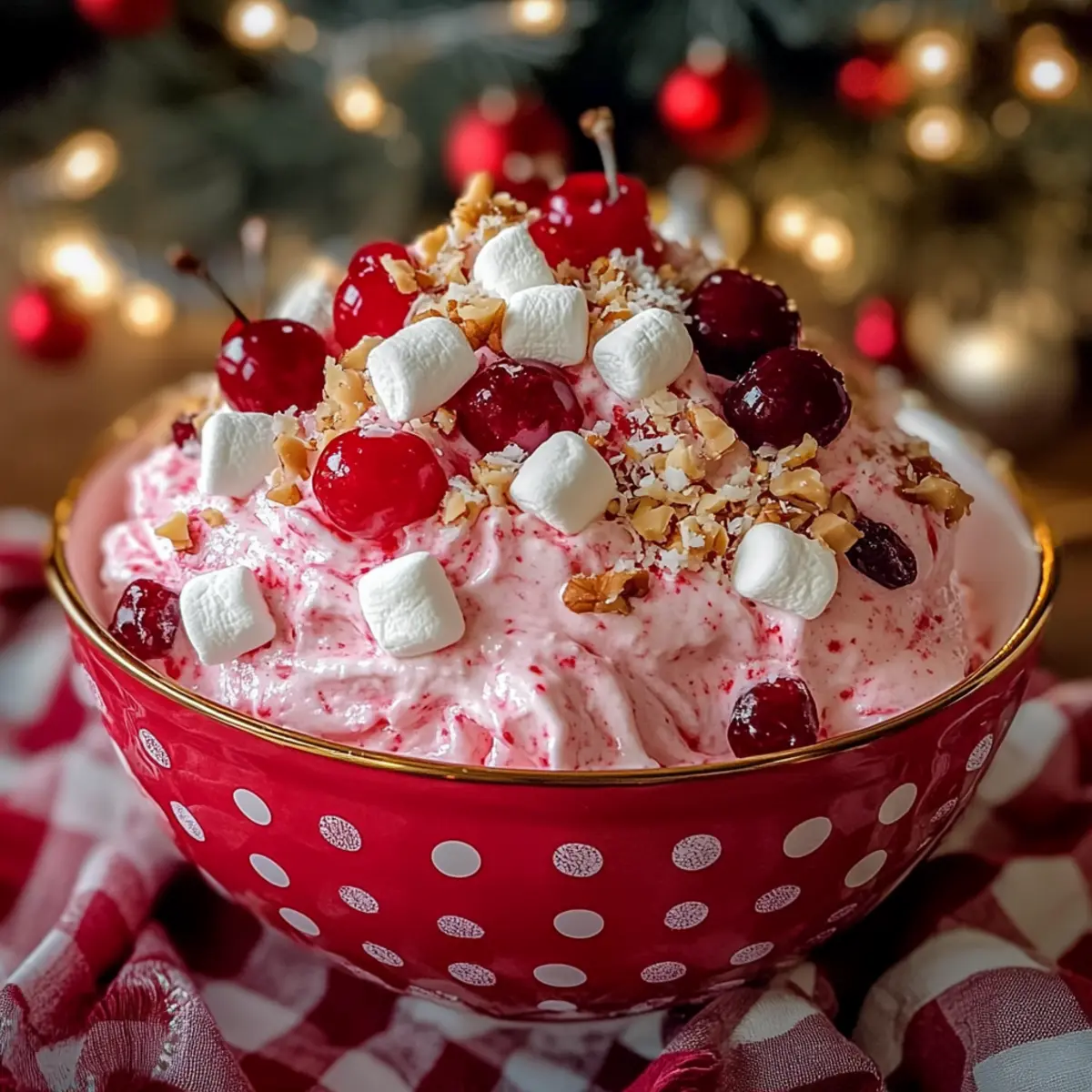 Christmas Cherry Fluff
