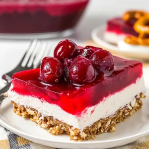 Cranberry Pretzel Salad