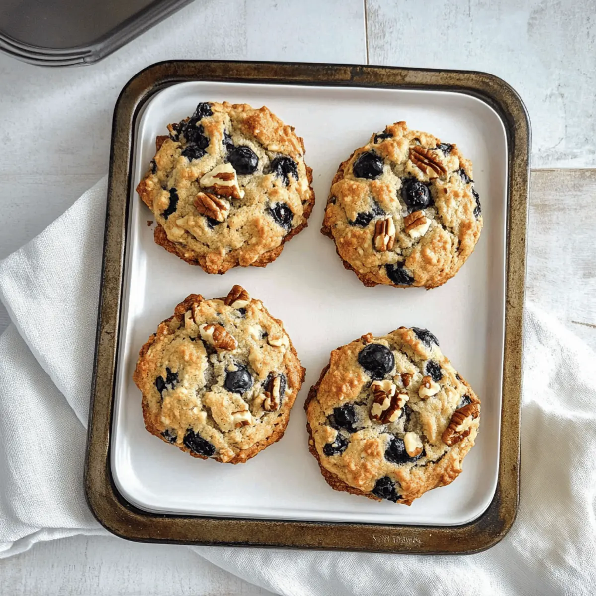 Blueberry Coconut Pecan Cookies