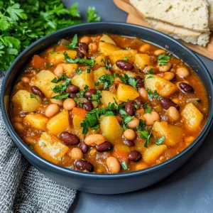 Cajun Bean and Potato Stew