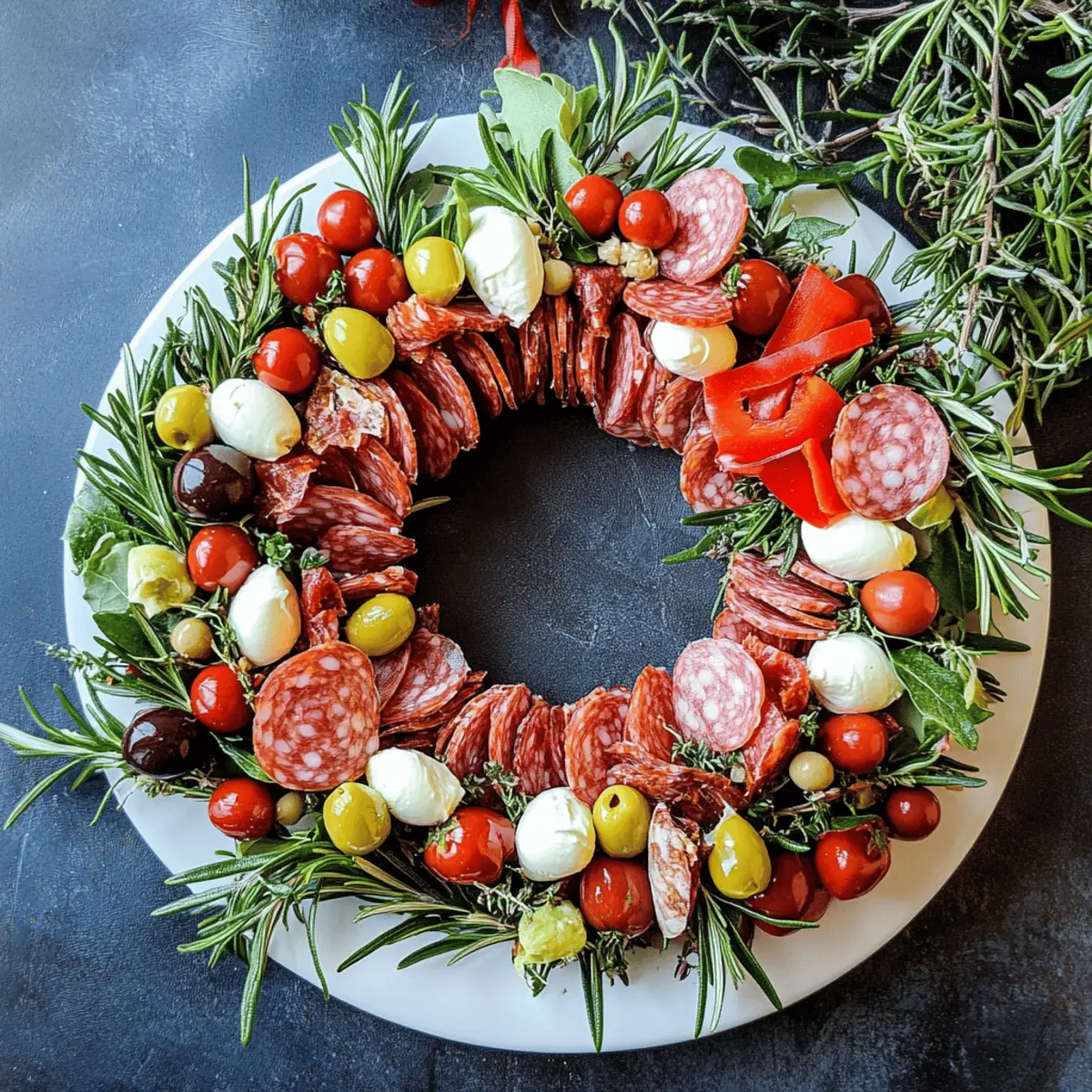 Charcuterie Wreath