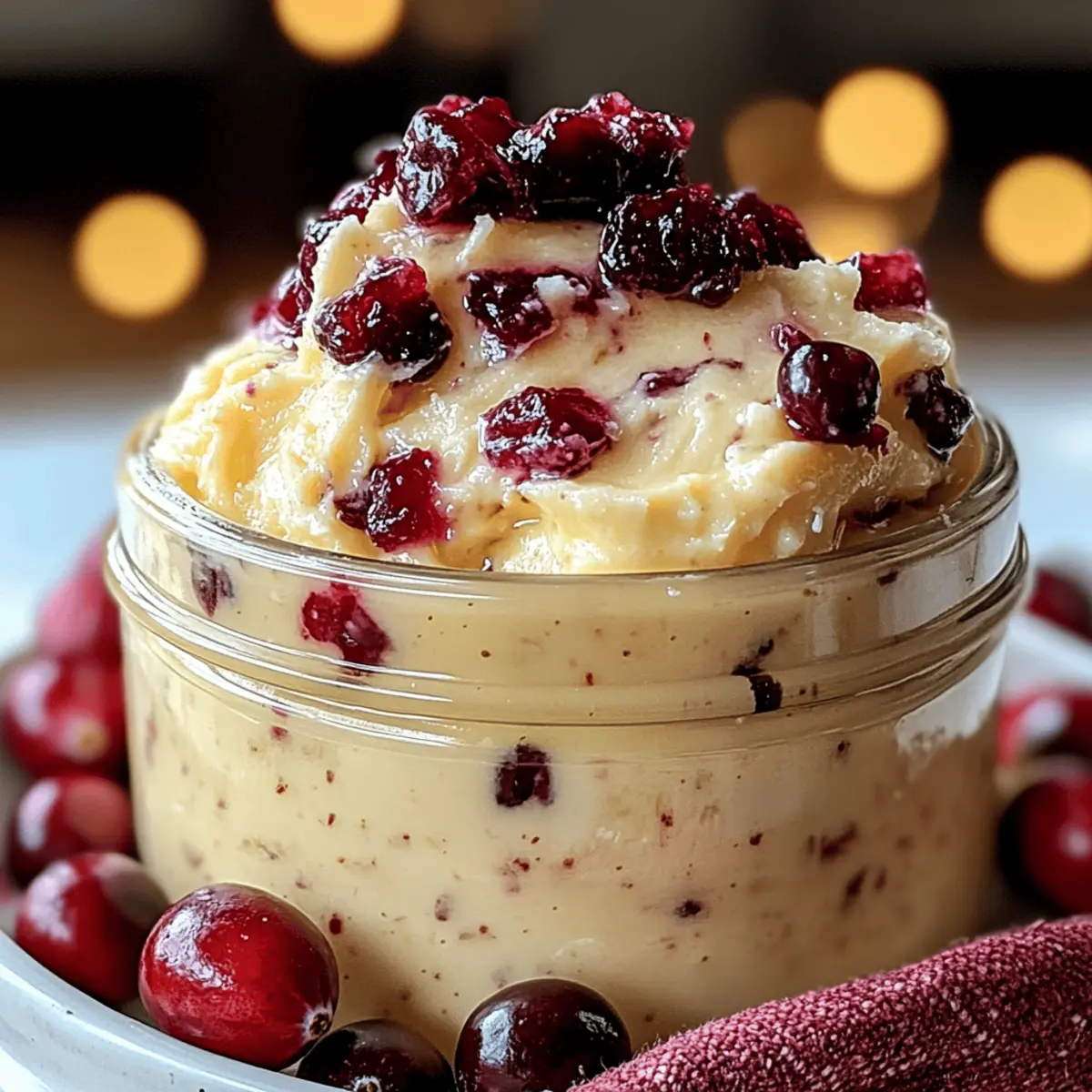 Christmas Cranberry Honey Butter