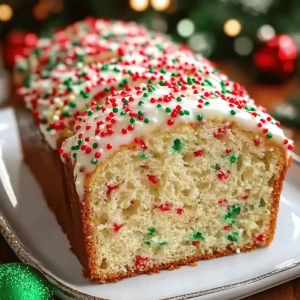 Christmas Sprinkle Buttermilk Bread