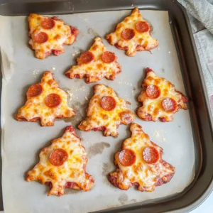 Christmas Tree Pizza