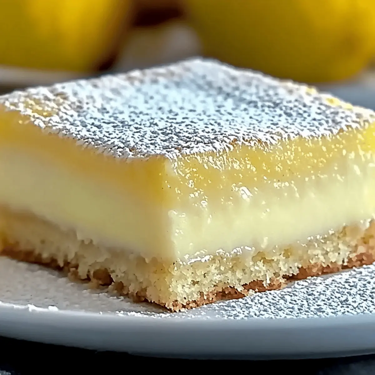 Lemon Custard Cake