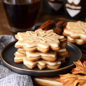 Maple Leaf Sandwich Cookies