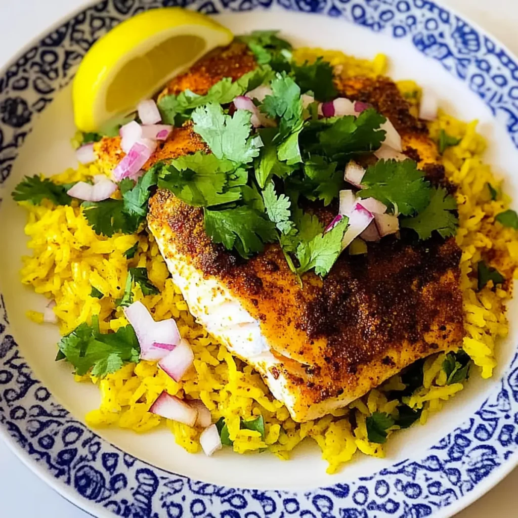 Masala baked fish