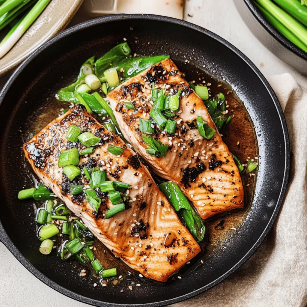 Miso Butter Salmon