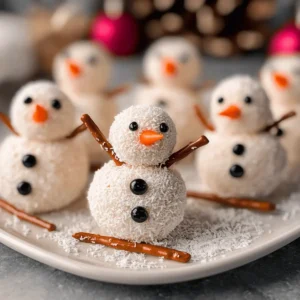 Snowman Truffles