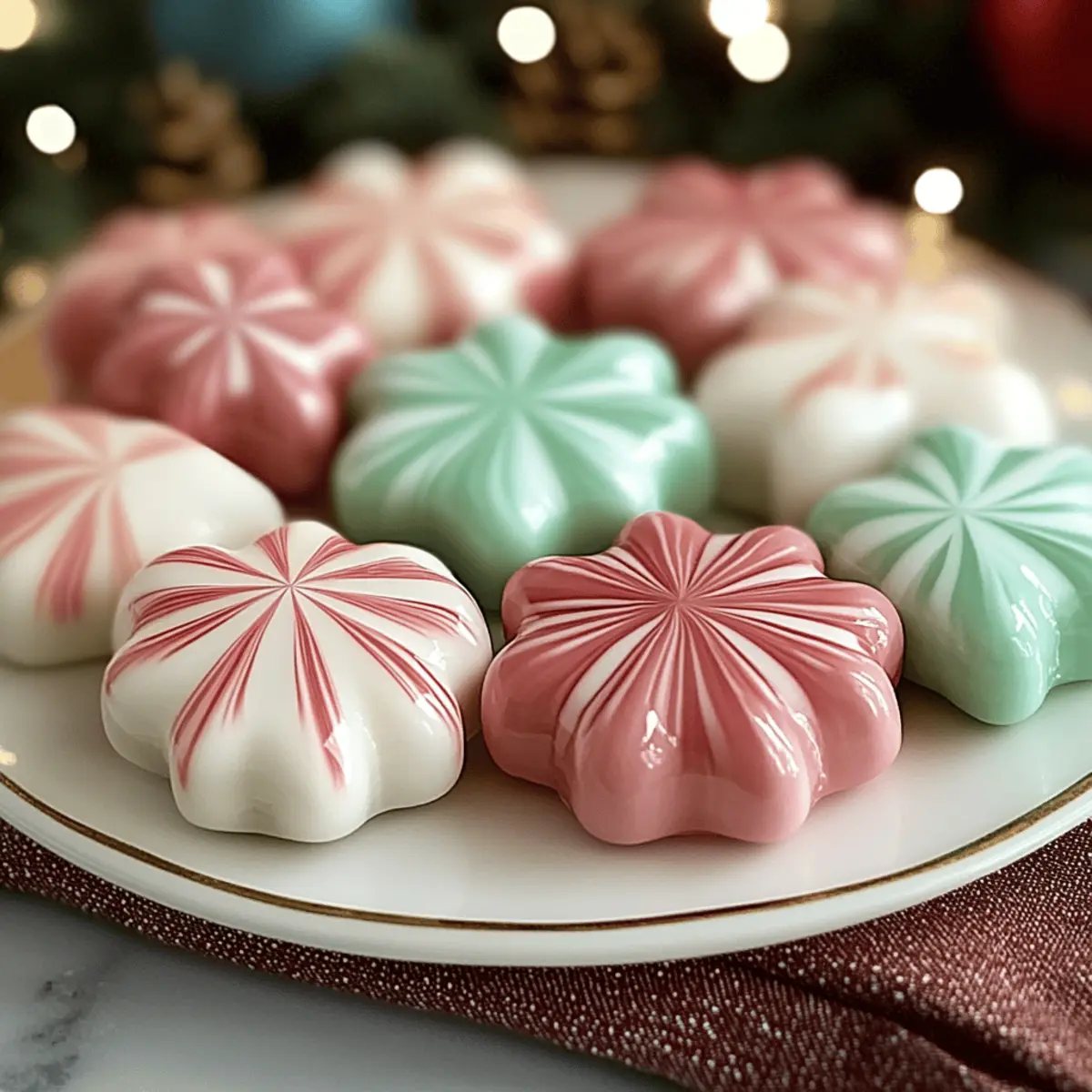 Soft Christmas Peppermints
