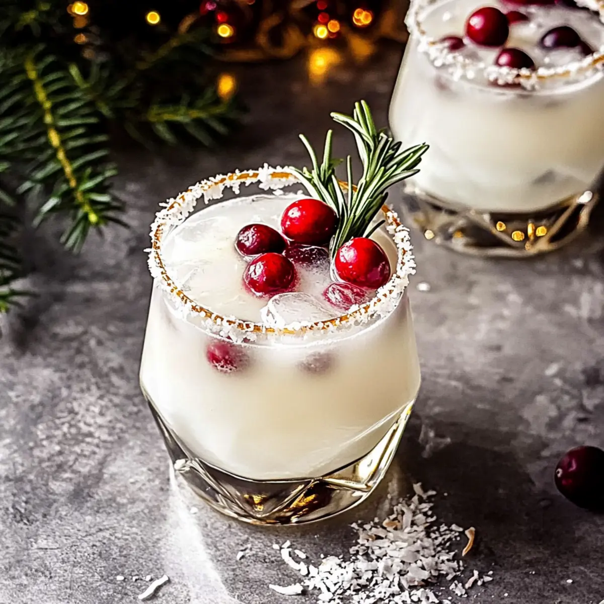 White Christmas Margarita