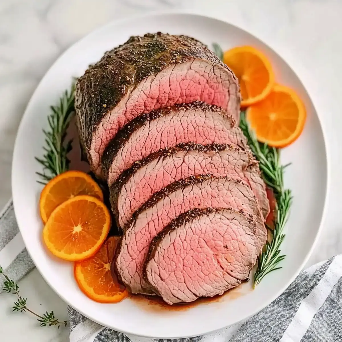 Christmas Dinner Roast Beef