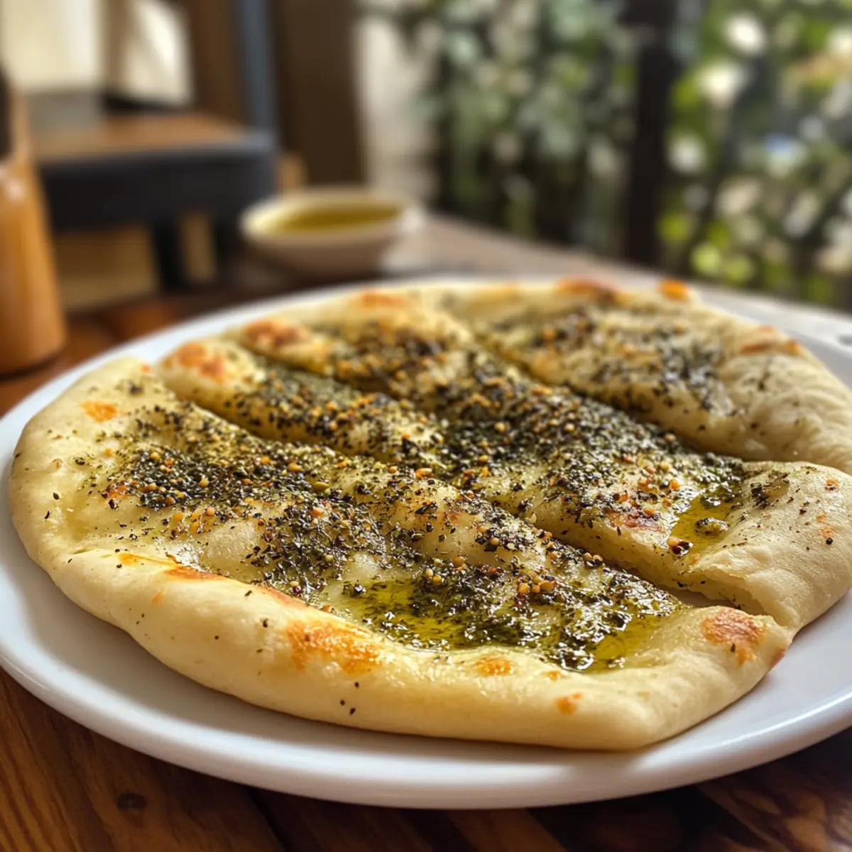 Za’atar Flatbread with Olive Oil