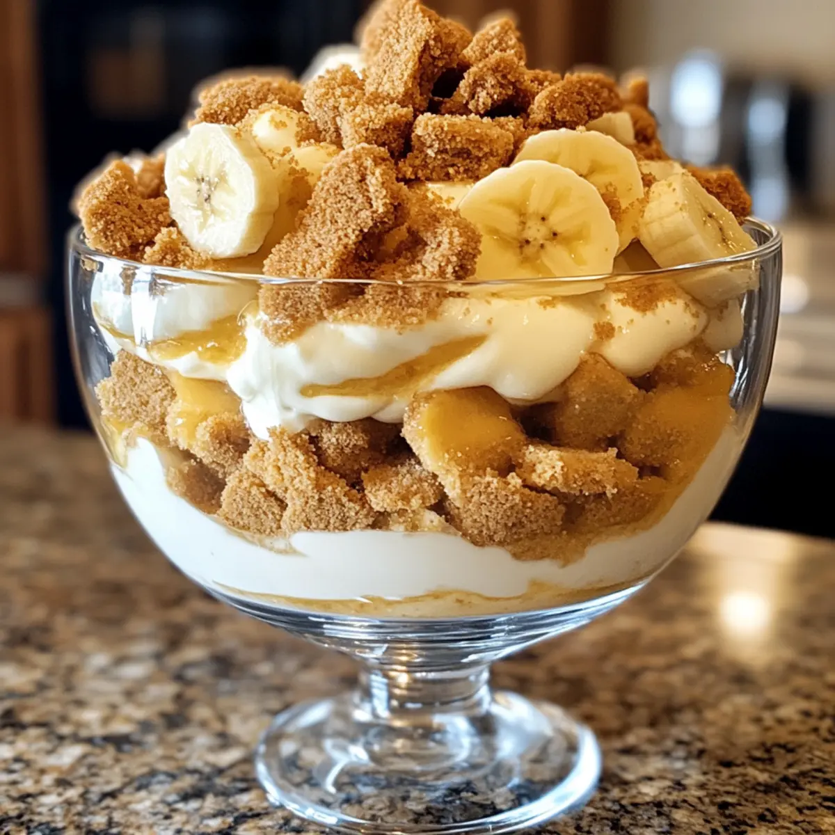 Biscoff Banana Pudding