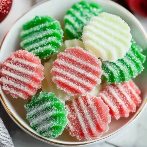 Homemade Christmas Mints