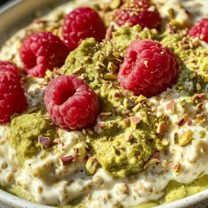 Pistachio Overnight Oats