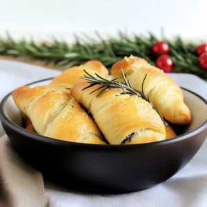 Rosemary Parmesan Crescent Rolls