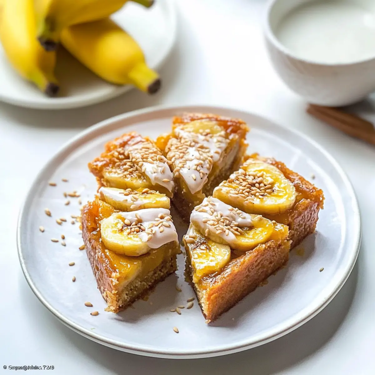 Vietnamese Steamed Banana Cake