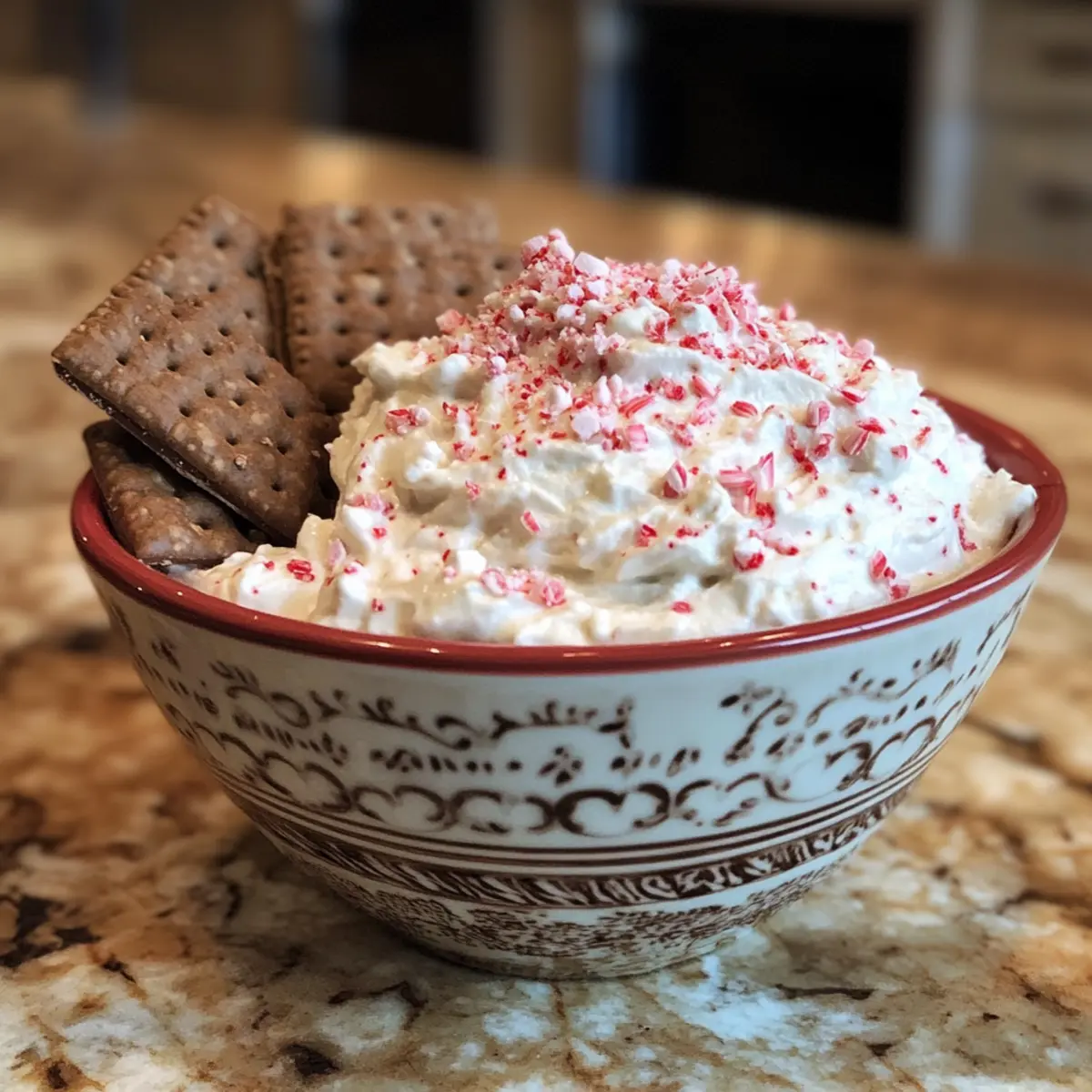 Peppermint Fluff Dip