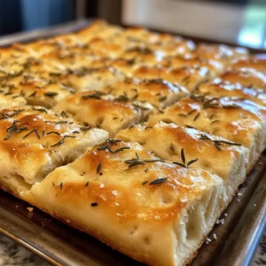 Rosemary Focaccia Bread