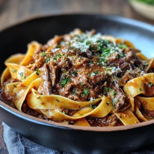 Dutch Oven Short Rib Ragu with Pappardelle