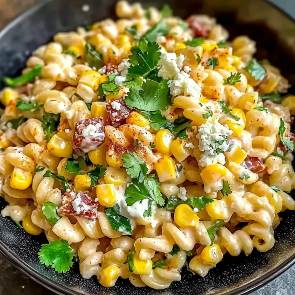 Mexican Street Corn Pasta Salad