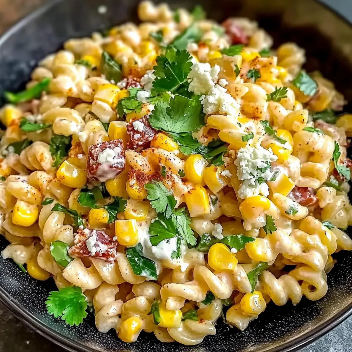 Mexican Street Corn Pasta Salad