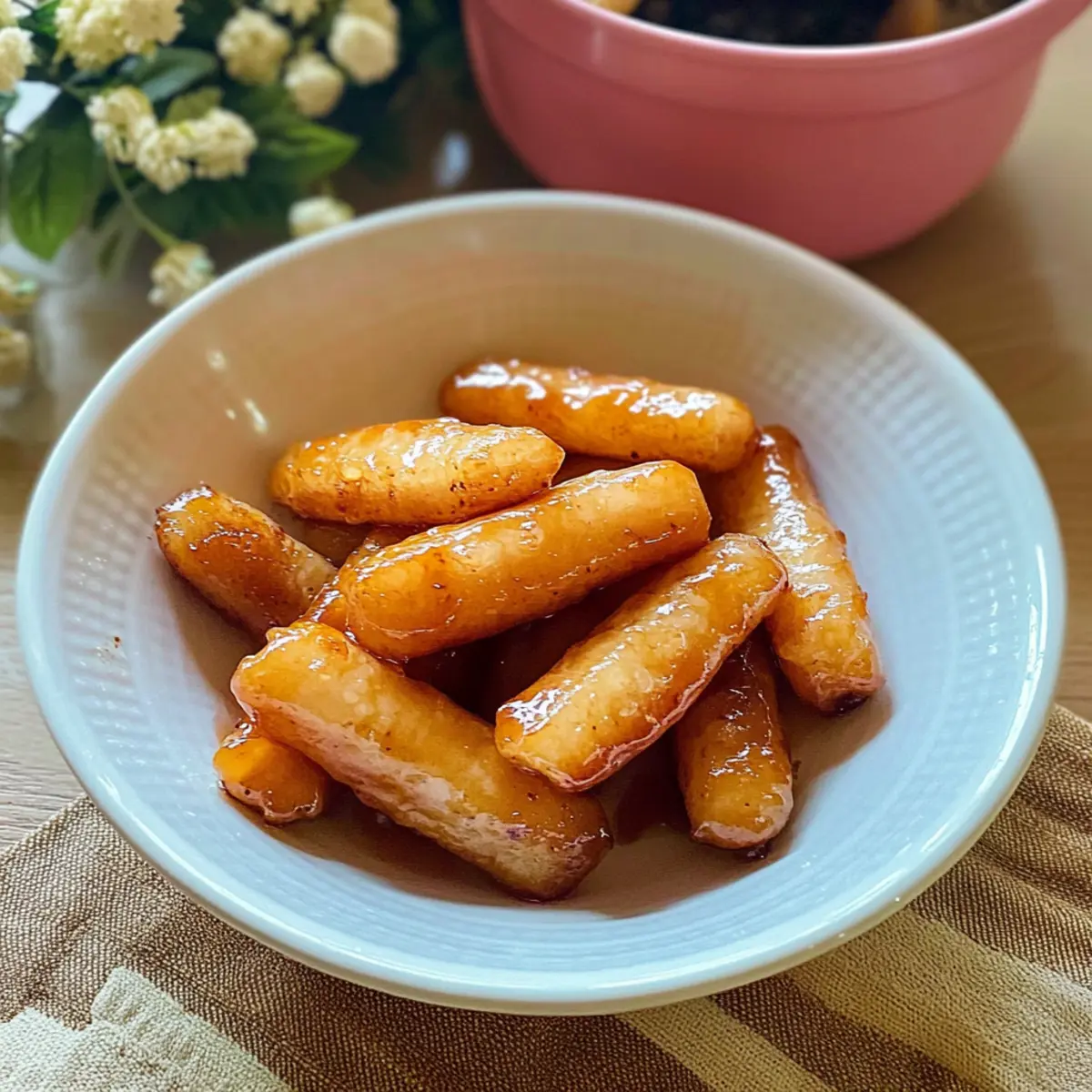 Honey Butter Tteokbokki