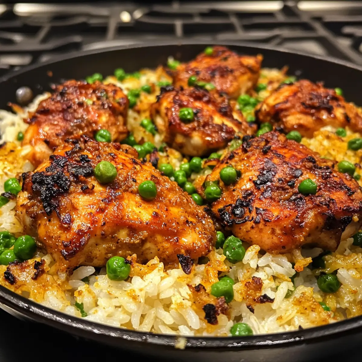 One Pan Tandoori Chicken with Spiced Coconut Rice