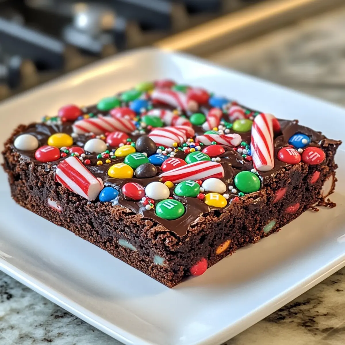 Christmas Ornament Brownies