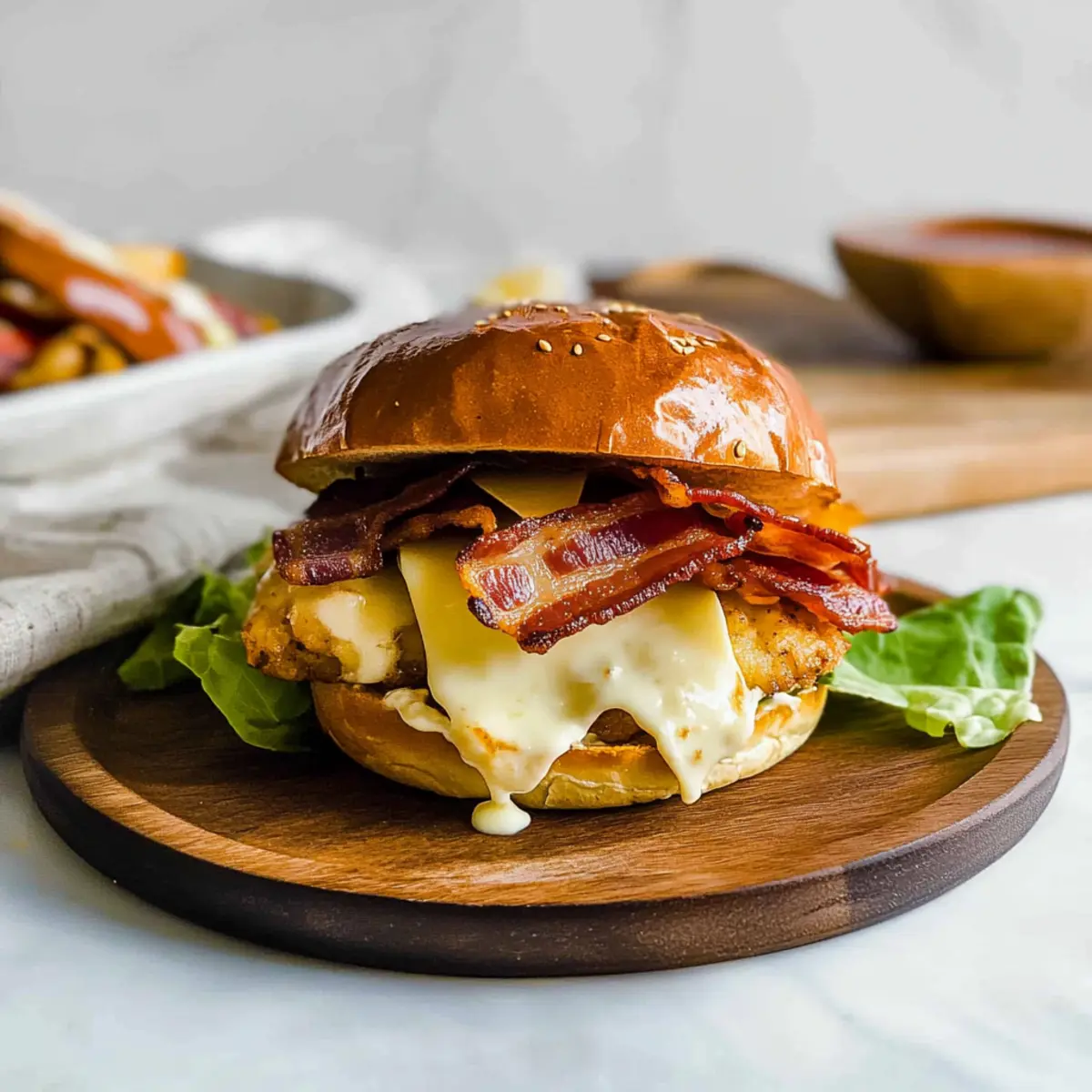 Honey Dijon Chicken Sandwiches