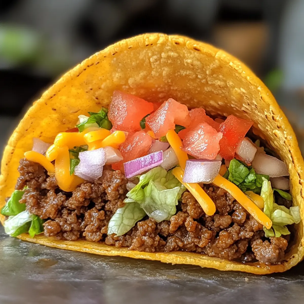 Oven-Baked Cheesy Tacos