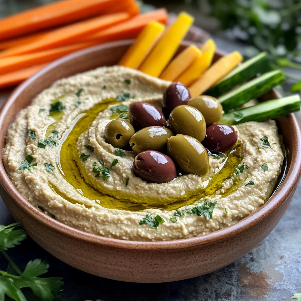 Olive Hummus
