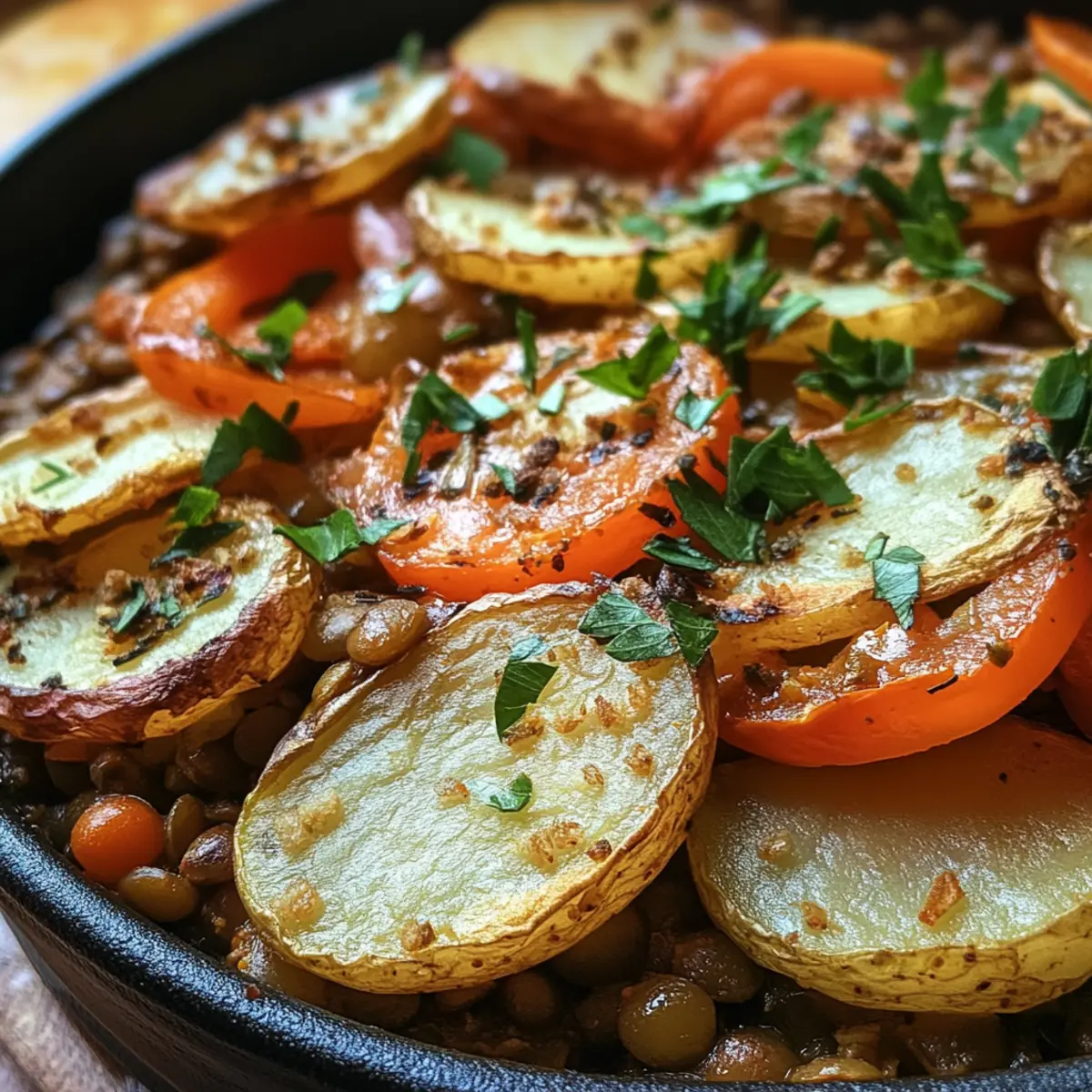 Vegan Hotpot with Lentils